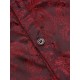 Men's Long Sleeve Paisley Button Down Shirts Floral Print Shirt For Wedding Party Prom